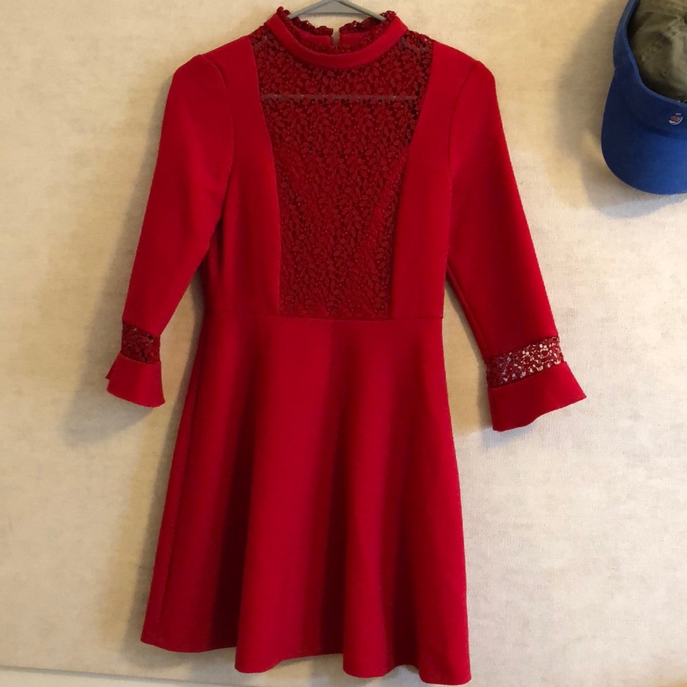 ZARA RED DRESS